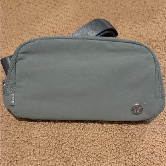 lululemon athletica Handbags - Brand New Lululemon athletica Gray Blue “everywhere” belt bag